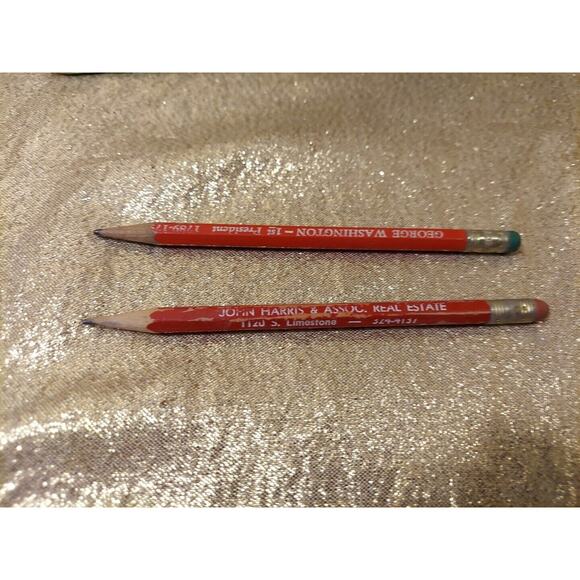 Lot Of 15 Vintage Pencils, Wyandotte, Skilcraft, Garfield, Ads, Dixon, Sears - Picture 14 of 16